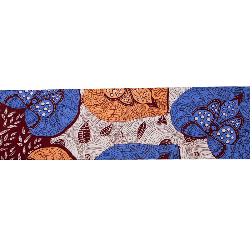 African Wachs Drucken Stoff Echt Wachs Ankara Mehrfarbige Muster Druck Polyester Stoff Für Partei