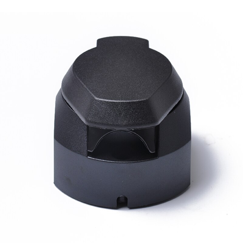 European Standard Truck Trailer Link Flat Round Cars Trailer Connector 12V 7-Pin Flat Round Trailer Connection Socket