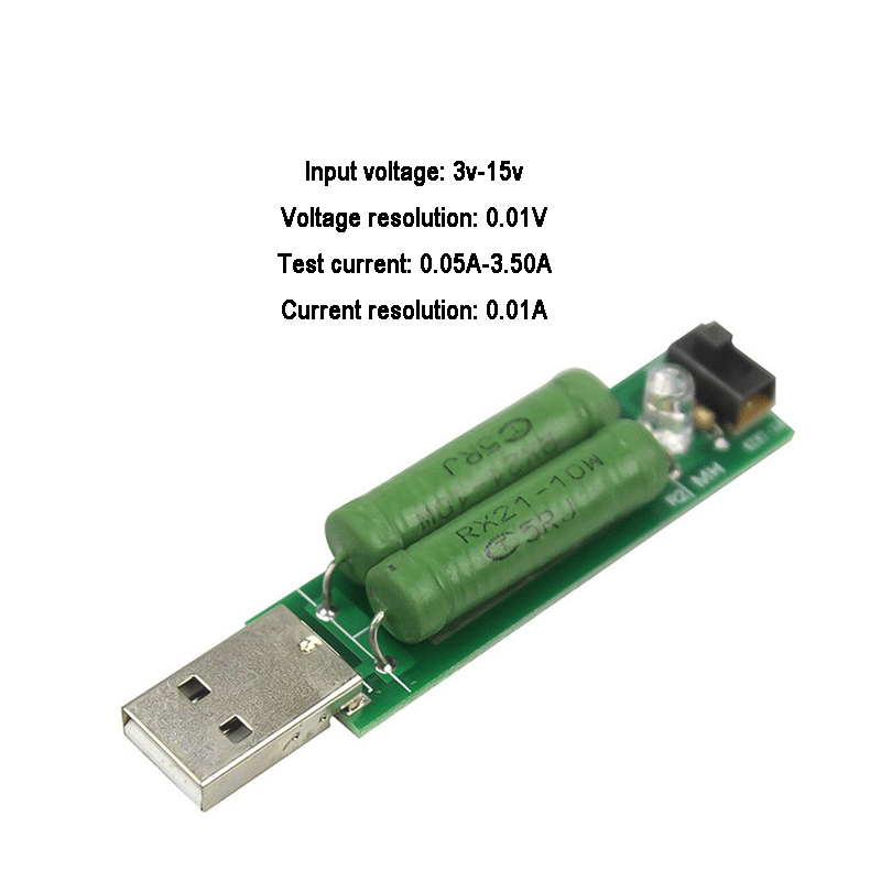 Detektor USB Volt Strom Spannung Arzt Ladegerät Kapazität Tester Meter Voltmeter Amperemeter Power Bank Stecker LCD: 5