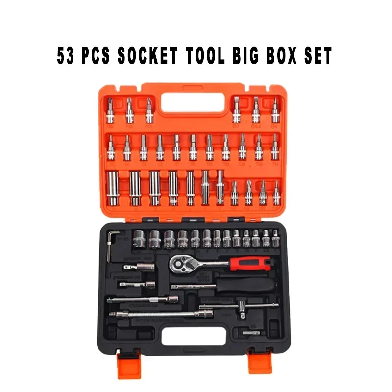 Complete Auto Mechanic Tool Kit - Premium Ratchet & Screwdriver Set, Ultra-Portable for Car, Bike & Motorcycle Maintenance: green