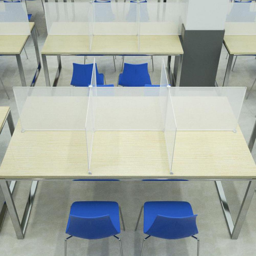 Excellent Partition Board Clip Assemble Resin Desktop Board Accessories Divider Screen Partition Screen