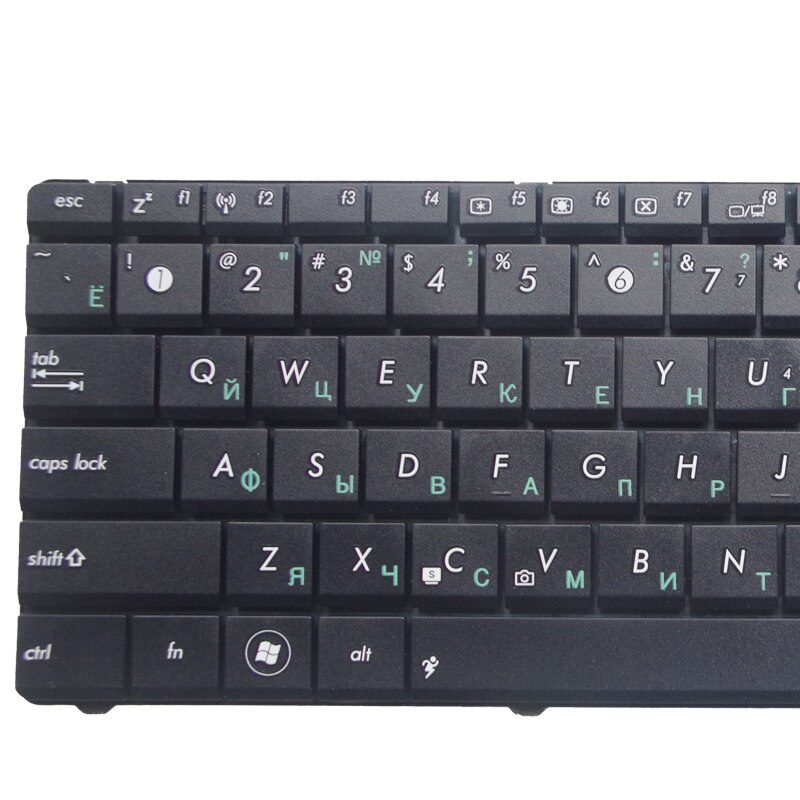 GZEELE RU Laptop keyboard for ASUS X42J X43 X43S N43sl B43J N43SN P43 A83S X44H U31S replace RU russian Keyboard black