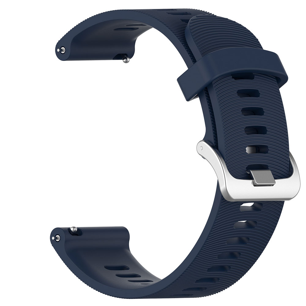 20mm pasek zegarka dla Garmin Forerunner 245 245M 645 Smartwatch na rekę zespół silikonowy dla Vivoactive3 3 muzyka Venu bransoletka: Garmin Venu / midnight blue