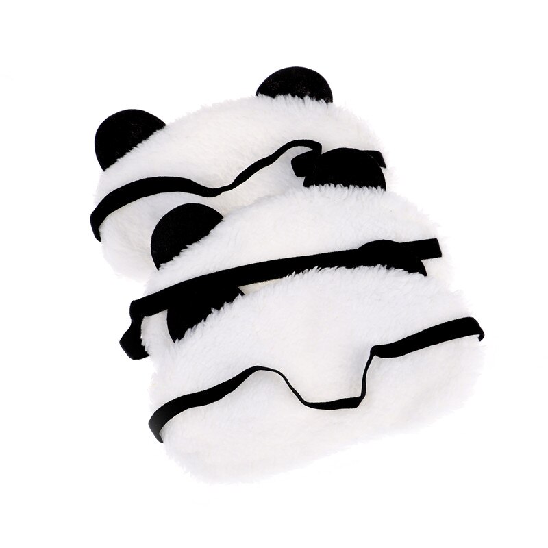 Panda sove øyelapp lur øyenskygge tegneserie blindfold søvn øyne dekke avslappende søvn