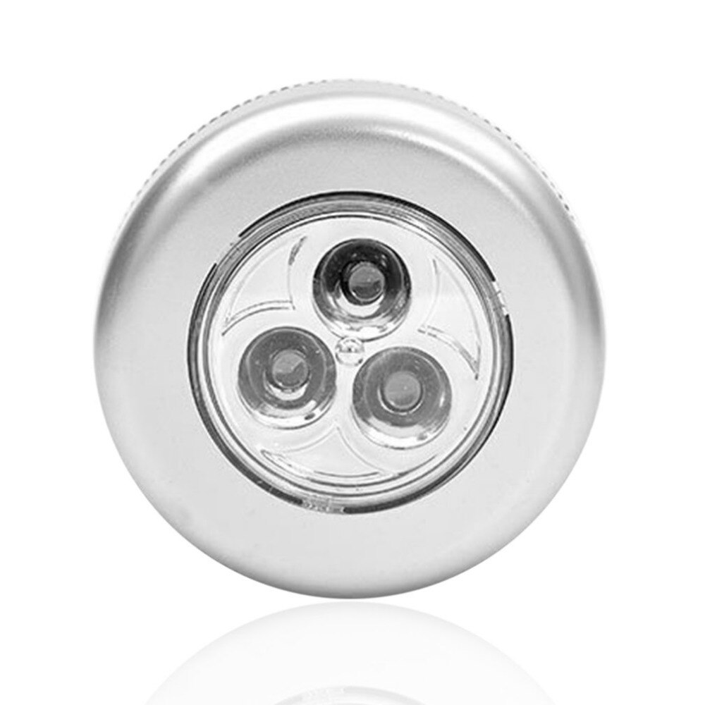 Stok Pat Lamp Led Touch Lamp Plafond Muur/Kast Licht Mini Led Nachtlampje Sensor Batterij-Aangedreven Nachtkastje emergency Lamp