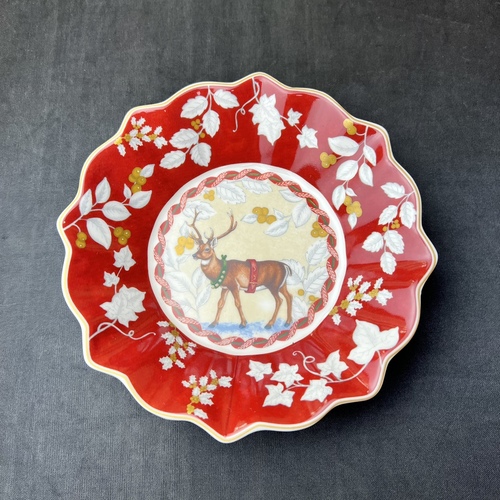 Niemiecka zastawa stołowa Weibao świąteczna zastawa stołowa zabawka radość kubek wielokąt miska Zachodni kuchnia jako sposób gotowania filiżanka robić kawy i sałatki przekąnarty: śliwka