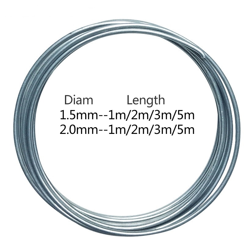 1.6/2mm Solder Welding Wire 1/2/3/5m Low Temperature Copper Aluminum Welding Wire Electrode Flux-Cored Welding Rod for Repair