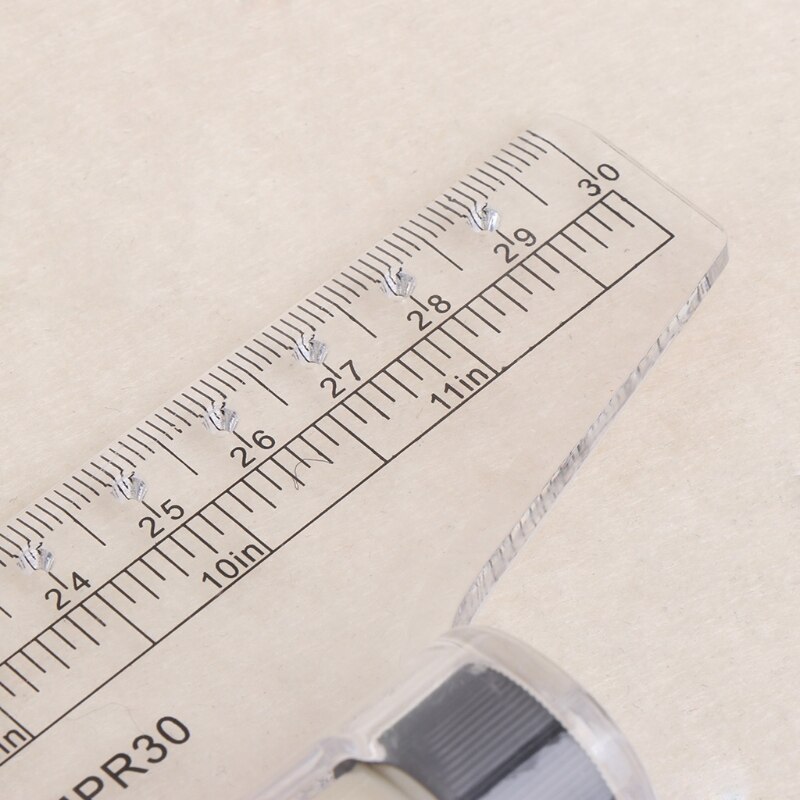 Rolling Parallel Ruler Foot Inch Metric Angle Rule Balancing Scale Multi-Purpose