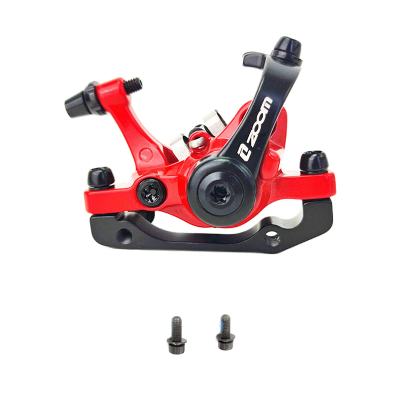 Zoomen DB680 Fahrradbremsen MTB Mechanischer Scheibenbremssatz für Mountainbike Elektroroller Bremssattel mit Rotor 160 mm Radfahren: Licht Grau