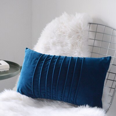 Europa chenille modern solide frans chic scandinavisch kussen rug bank beddengoed lendenkussen sierkussen decoratief: 1 / 30 x 45cm met kern