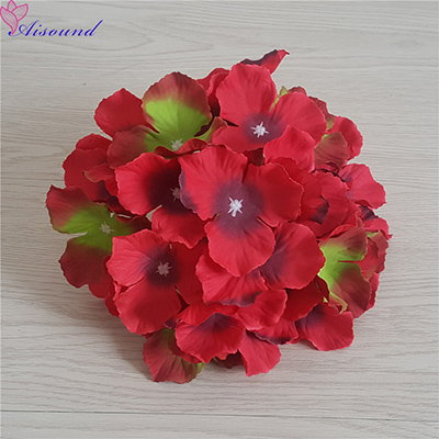 10 Stuks 20Cm Grote Zijden Hortensia Bloem Stem Bloemen Tak Voor Bruiloft Decoratie Diy Bloemen Muur Levert