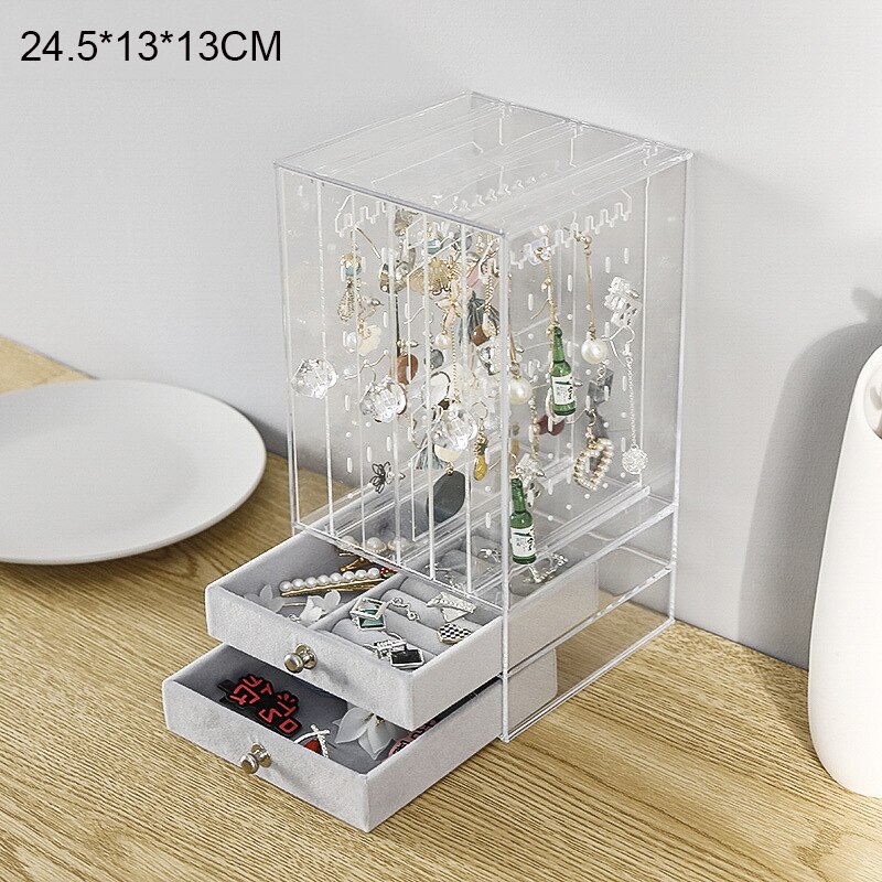 Multifunctionele Sieraden Doos Oorbellen Plank Oor... – Vicedeal