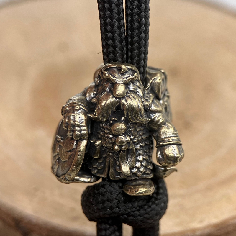 Zwerg Messing Messer Perlen EDC DIY Paracord Gewebte Armbänder Lanyard Anhänger Zubehör Outdoor-Tool Behänge Charms ﻿ ﻿