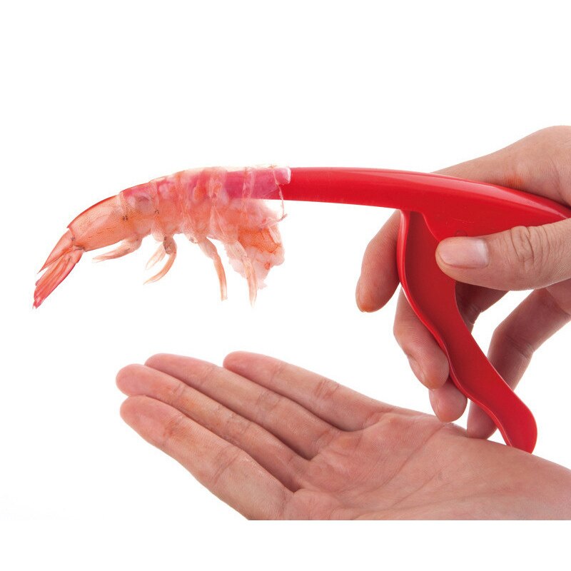 Pince à éplucher les crevettes créatives, outils de cuisine, Gadgets de fruits de mer