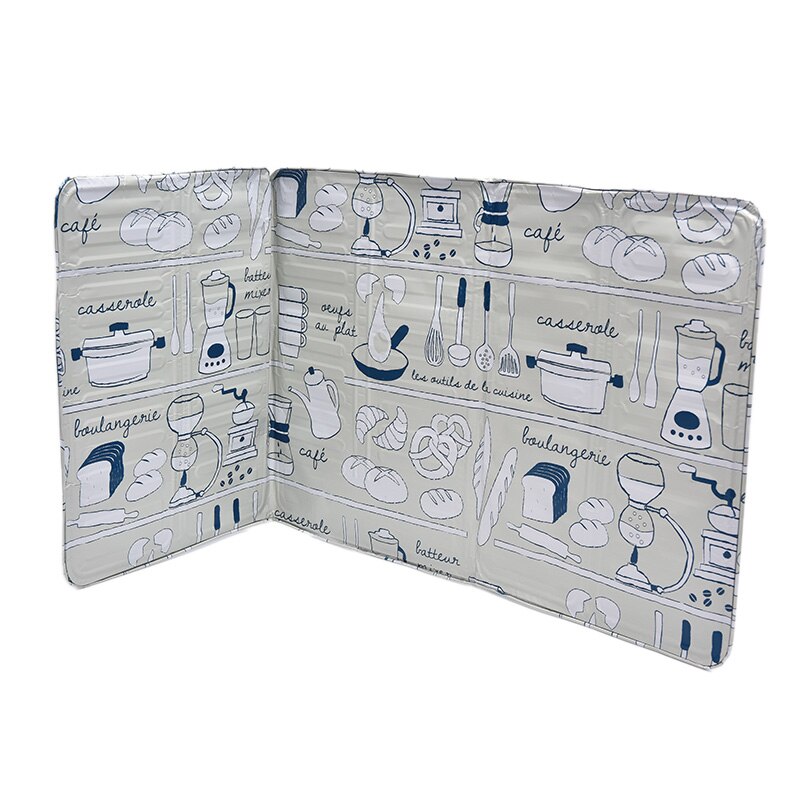 De aluminio para casa plegable protección de placa Cocina