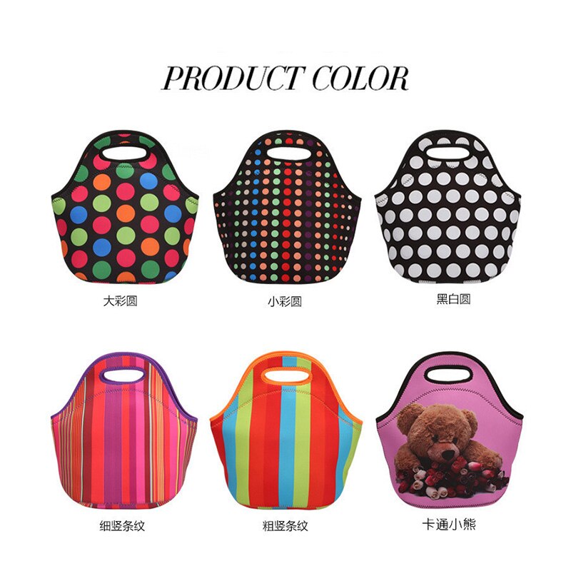 Portable Lunch Bag Waterproof for Women Kids Men Cooler Lunch Box thermal for food Outdoor Bento bags lonchera Insulated sac