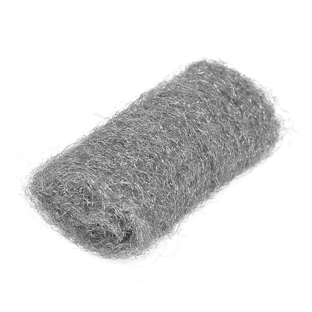 12PCS Steel Wool Pads Kitchen Wire Cleaning Ball Stainless Steel Pan Cleaner