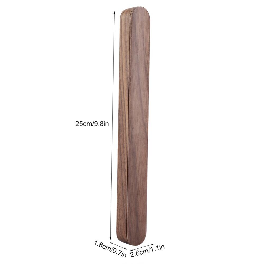 Black Walnut Wooden Chopstick Box Set Non-slip Chopstick Storage Case Portable Travel Chopstick Case Sushi Chopsticks Box
