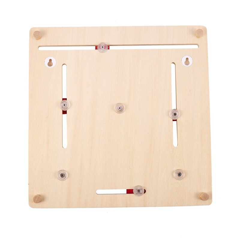 Baby Holz Spielzeug freundlicher Lernen Entwicklungs Multifunktions Klappe Abakus Holz Uhr freundlicher ligence Pädagogisches Spielzeug