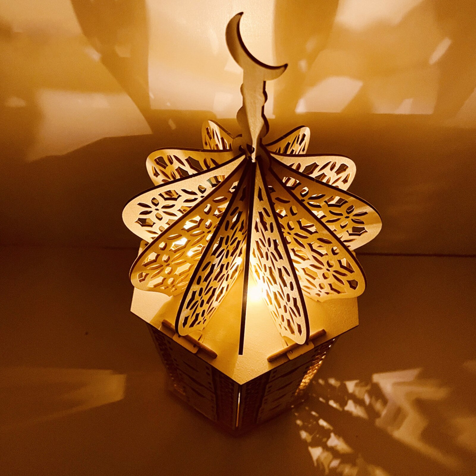 Wooden Ramadan Calendar Eid DIY Wooden Countdown Calendar Cabinet Countdown To Eid Al-Fitr Ramadan Calendar Decoration