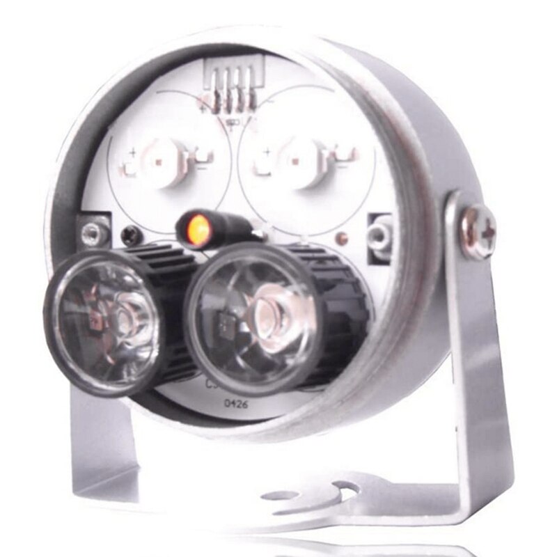 Luz LED de visión nocturna para cámara de seguridad, lámpara auxiliar de visión para exteriores, impermeable, IR