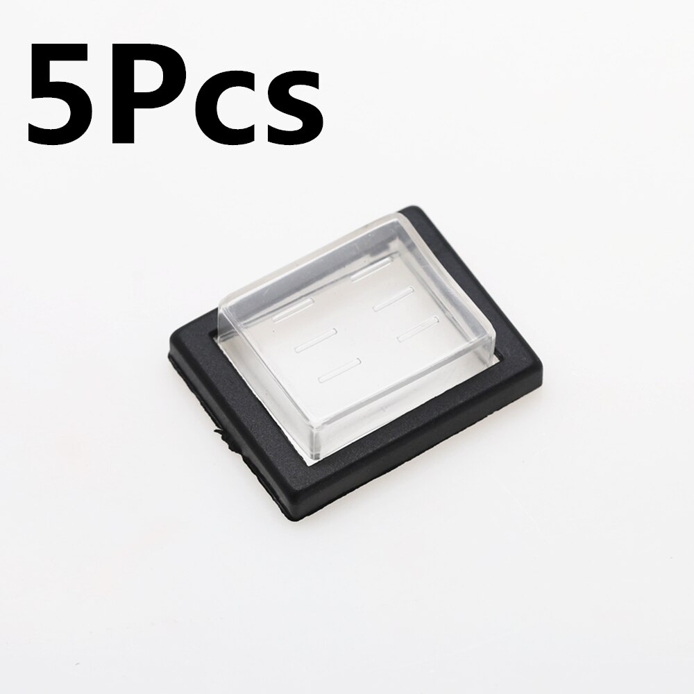 5Pcs KCD4 Rocker Switch Power Switch Self-Lock 2 Position 4 Pins With Light 15A 250VAC/20A 125VAC 32*25mm: Waterproof cap 5Pcs