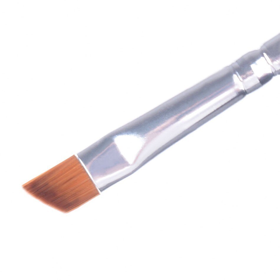 Cepillo de cejas en ángulo JAF, cepillo de cejas biselado, pincel delineador de ojos de Gel para maquillaje de ojos 04SBYA