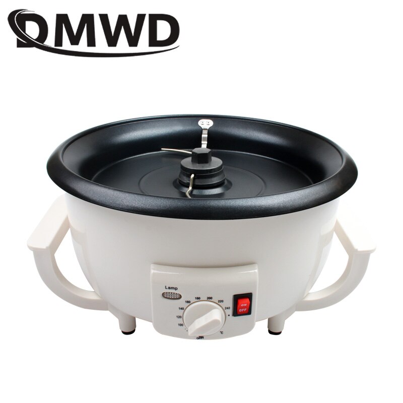 DMWD-tostador de café eléctrico, 110V/220V, frutas secas, cacahuete judías, estufa para hornear, secador de granos, granos de café, máquina para asar, EU