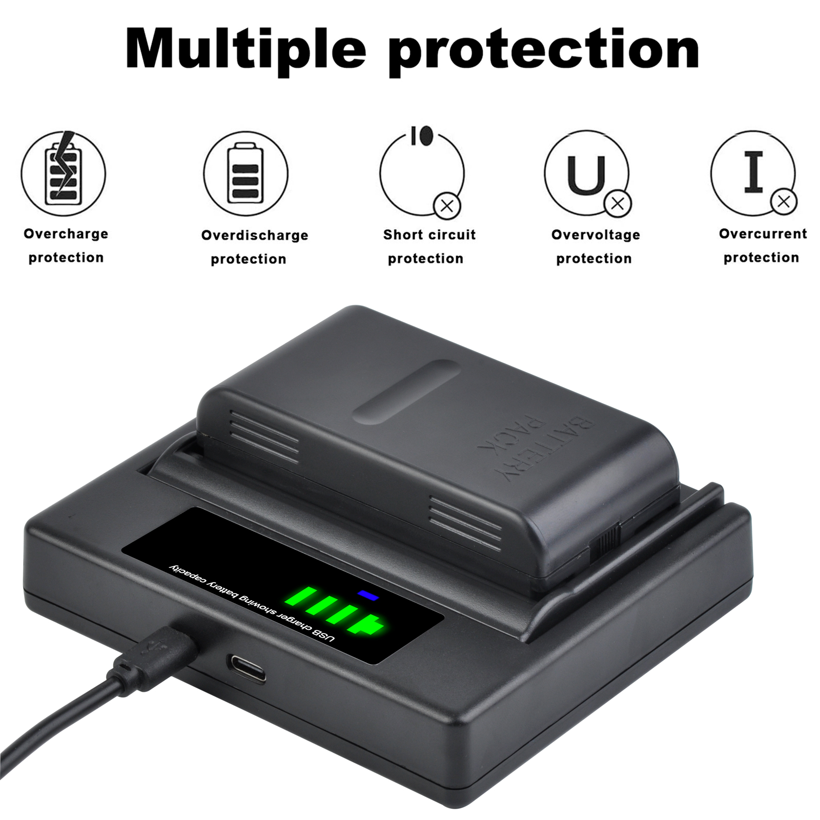 2100Mah Camcorder Batterij + Led Charger BN-V12U VW-VBS1E Voor Jvc BN-V10U BN-V11U BN-V12U BN-V14U BN-V18U BN-V22U BN-V24U PV-BP15