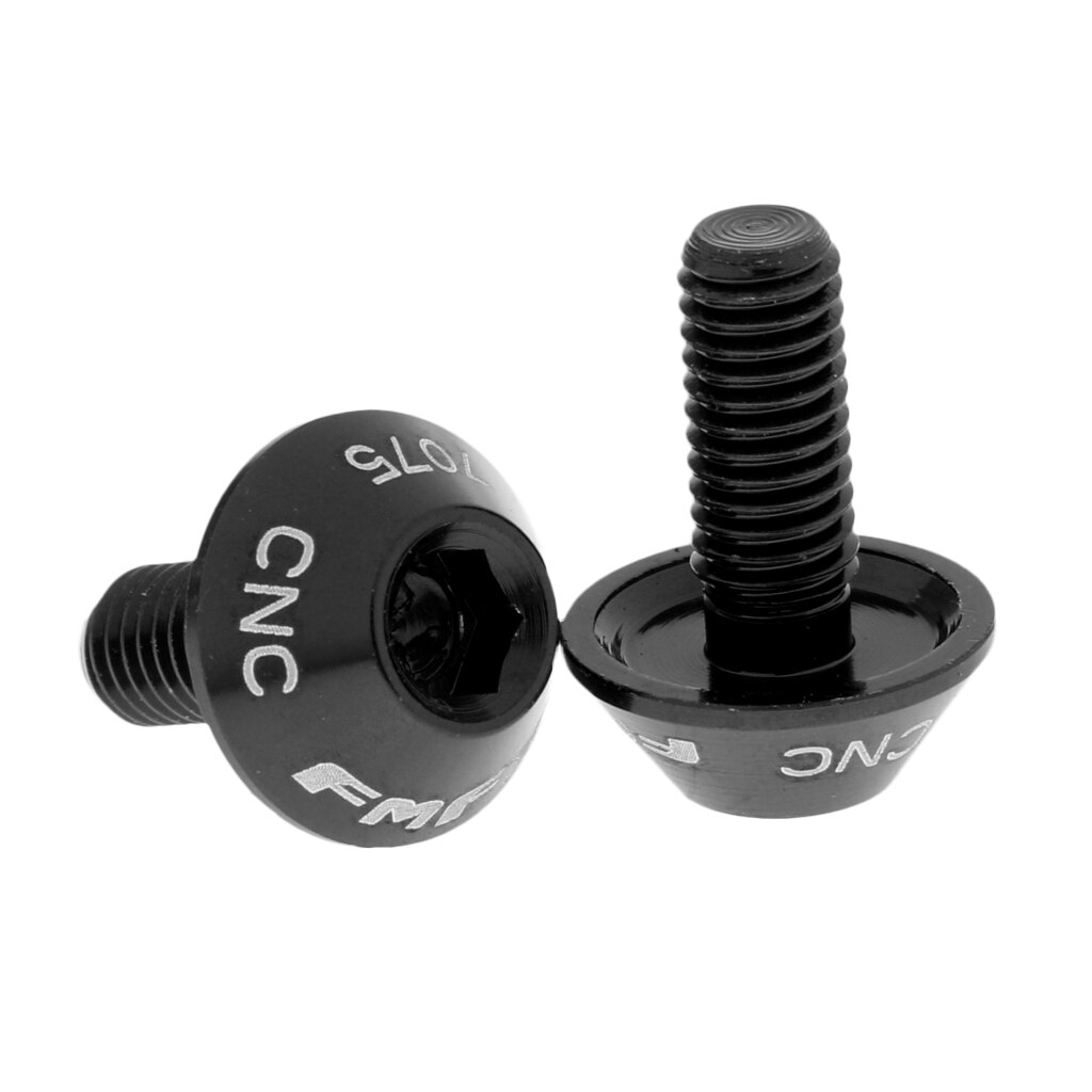 Water Bottle Cage Allen Key Bolt Screws 5 X 12mm 7 Colors Bike Water Bottle Screws Water Bottle Rack Accessorie: Black