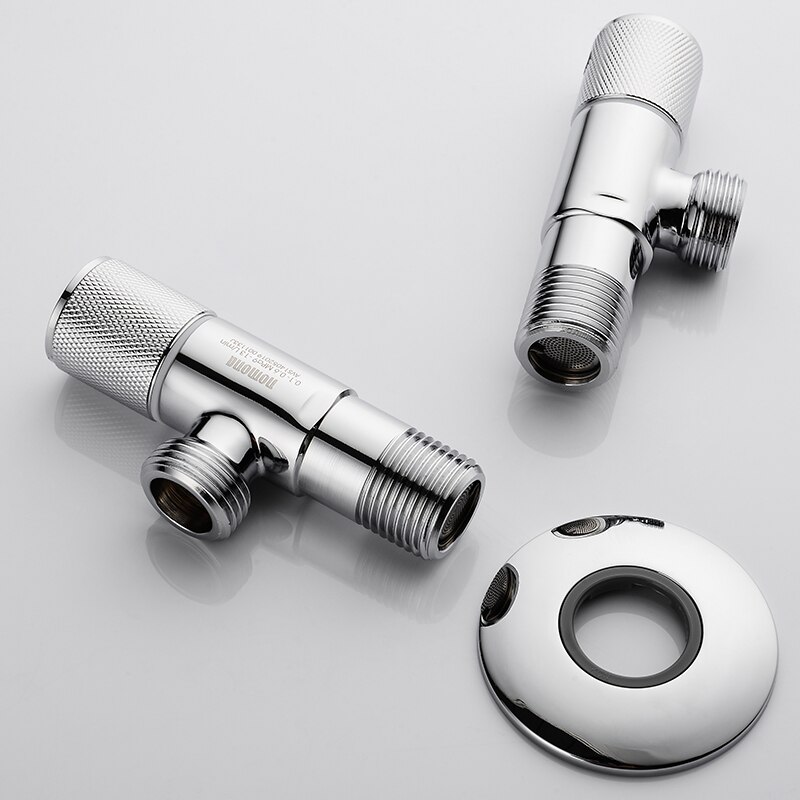 Prevent backflow G1/2 brass water tank toilet angle valve bathroom faucet accessories