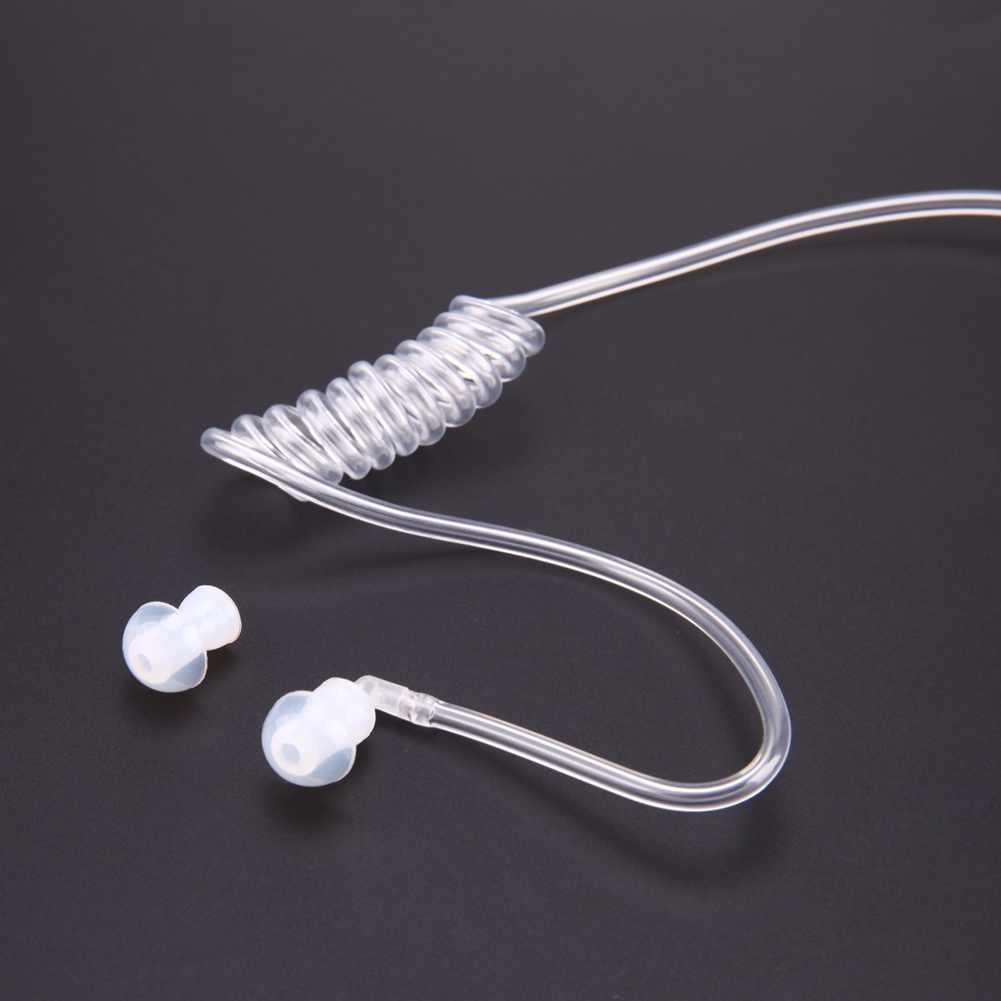 3,5 mm PTT OhrbüGel Kopfhörer Luftschlauch Ohrhörer PTT für Zello Voxer für Smartphones für iPhone für Handys drücken-zu-sprechen Headset