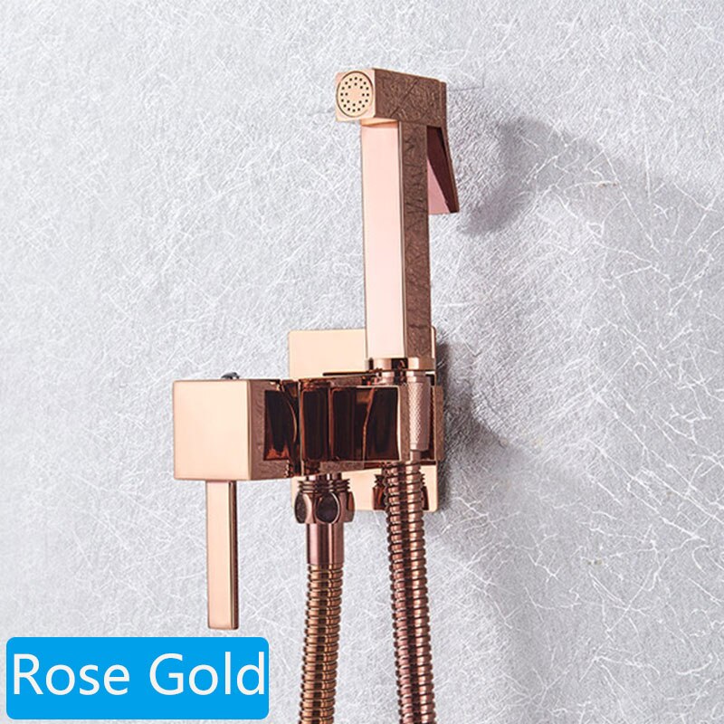 Badkamer Gouden Bidet Douche Kraan Massief Messing... Grandado