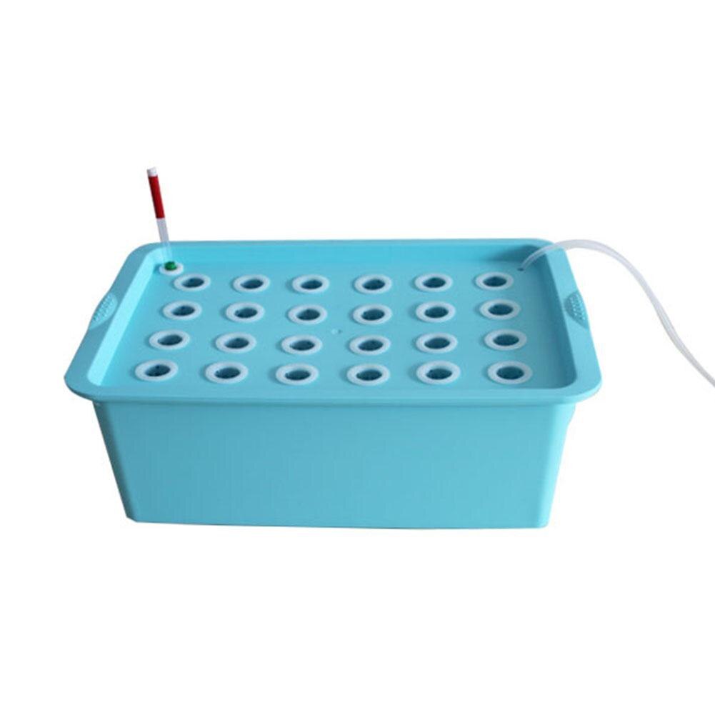 LanLan 24 Gaten Site Hydrocultuur Doos Kit voor Plantenbakken Zaailing Groenten Groeiende