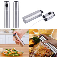 Roestvrij Olijf Mister Olie Spray Pomp Fijne Fles olie Sproeier Pot Koken Gebraden Bak Olie Fles Gereedschap Olie Dispenser