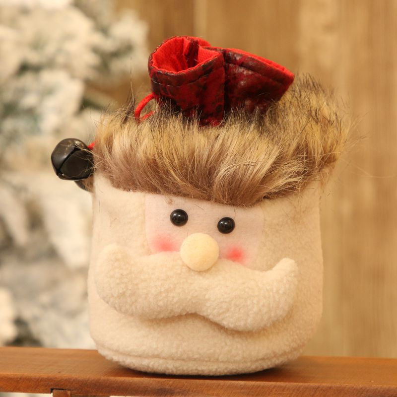 Navidad decoraciones festivas Apple bolsa para de Navidad bolsas de caramelos de los niños creativos pequeñas bolsas de embalaje de