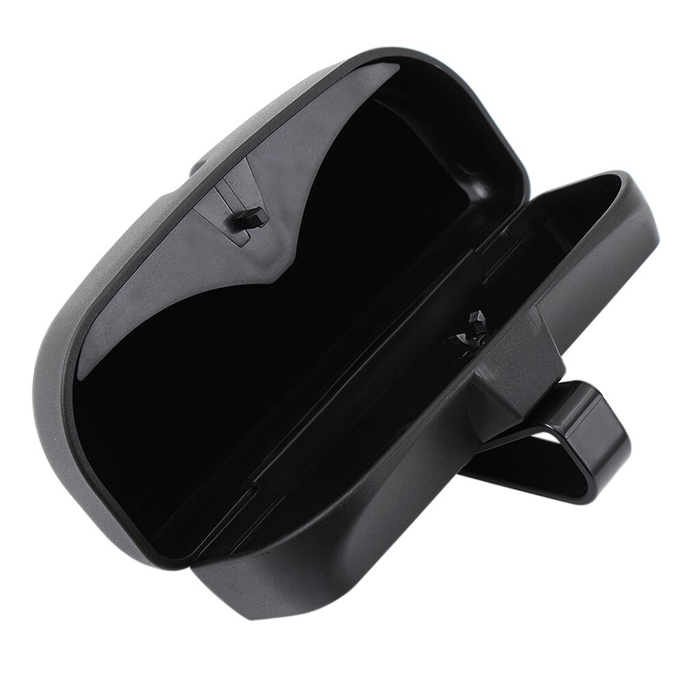 Glasses Case Organizer Box Sunglasses Holder Storage Pockets For Ford Focus MK2 MK3 MK4 ST Fiesta Ecosport Everest Mondeo Kuga: A Style Black