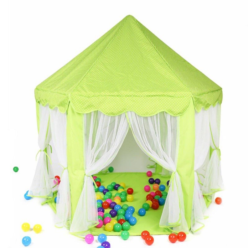 Baby Toys Tent Portable Folding Prince Princess Tent Children Castle Play House Outdoor Beach barraca infantil For Kids