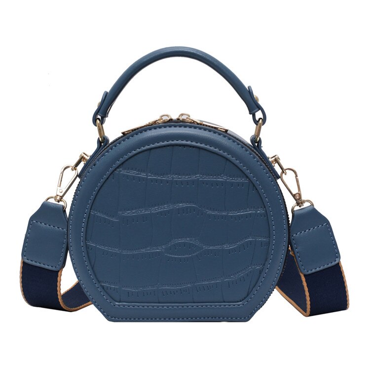 Bolso cruzado para mujer, bolso de hombro negro a la , bolso de mujer de , bolso de mano Simple para jóvenes, bolso diario a prueba de agua: Azul