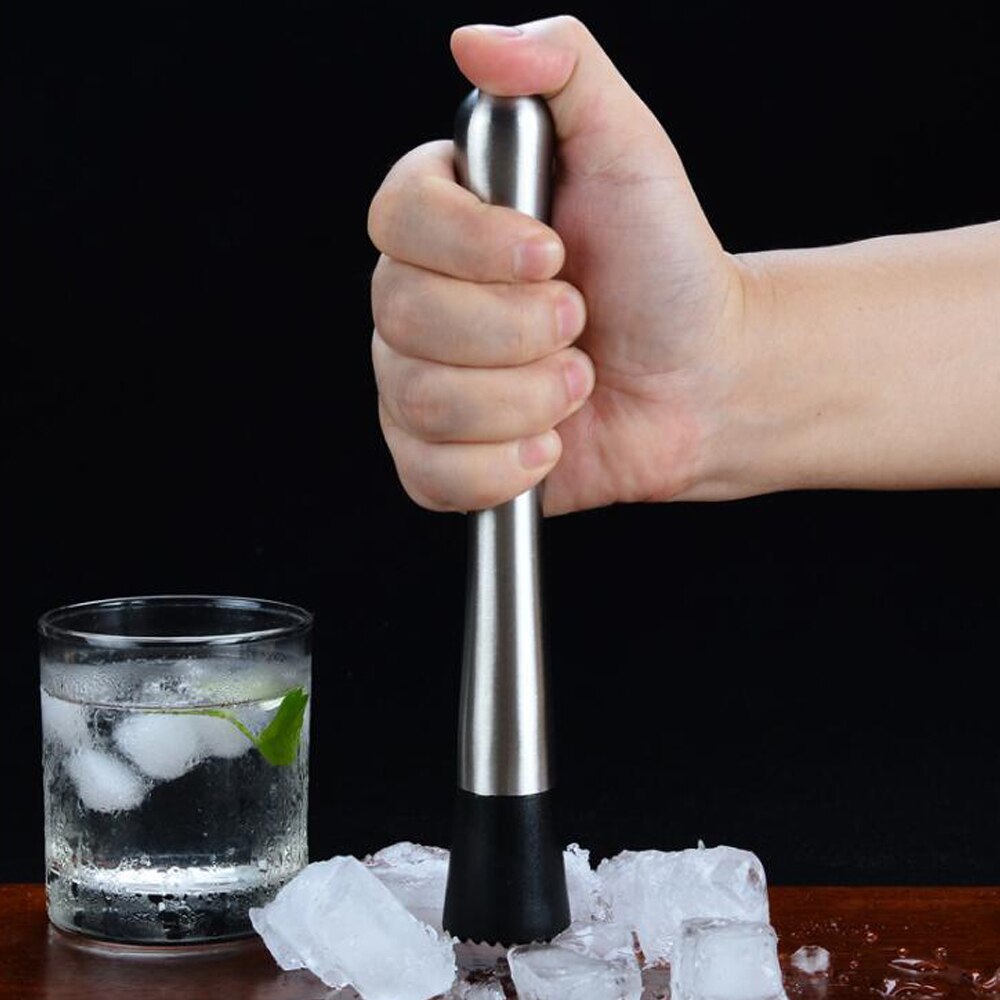 Sztabka ze stali nierdzewnej mikser ugniatacz koktajlowy Barware drink mojito DIY napój owocowy Muddler kruszony lód Barware narzędzie barowe