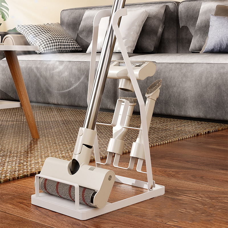 Aspirateur à bâton de support d'aspirateur, sans perçage, support d'aspirateur pour aspirateur et accessoires sans fil
