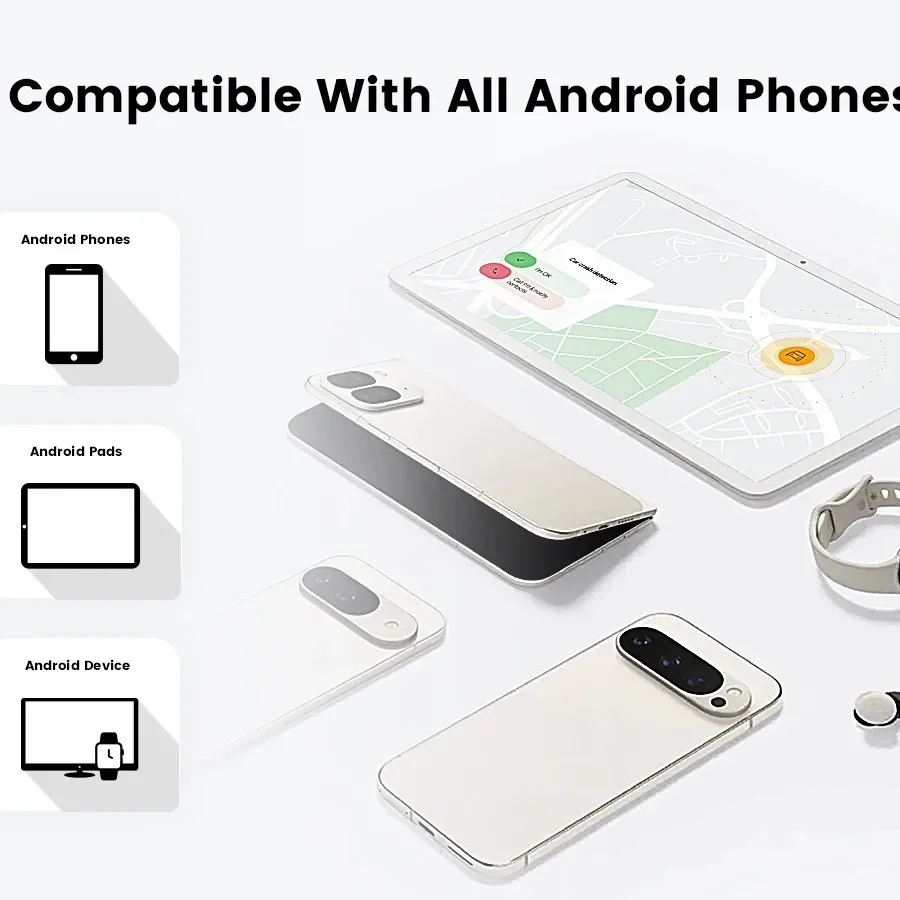 MiLi Smart Tracker Mitag Bluetooth Locator Mobile Pet Elderly Kids Keys Finder Anti-Lost Device For Android Find My