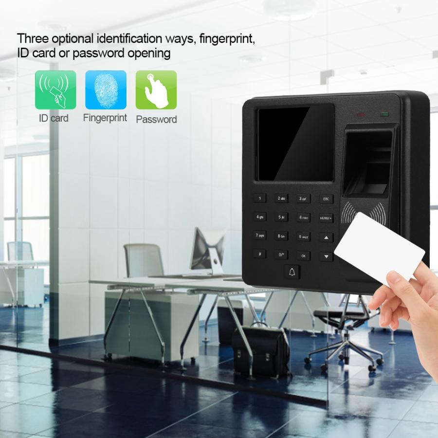Fingerprint Access Control Mini Fingerprint ID Card Password Door Access Control Machine with LCD Screen controller board kit