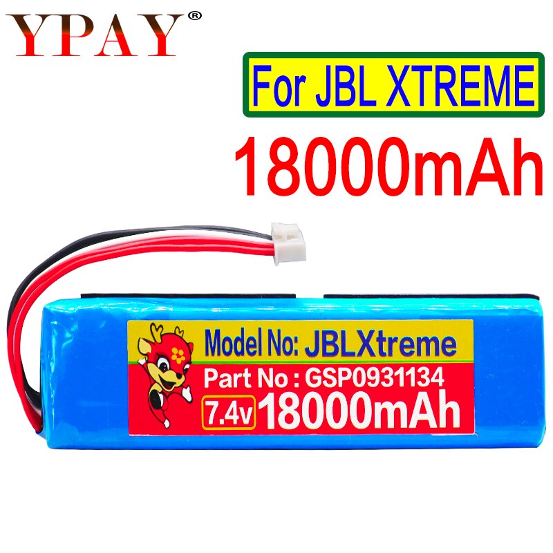Hoge Capaciteit 28000 Mah GSP0931134 Batterij Voor Jbl Xtreme Xtreme Speaker Batterijen: 18000mAh
