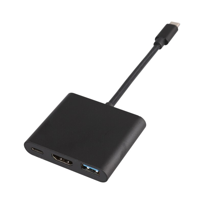 USB-C Naar Hdmi 3 In 1 Kabel Converter Voor Samsung Huawei Usb 3.1 Thunderbolt 3 Type C Switch Naar Hdmi 4K Adapter Kabel 1080P2