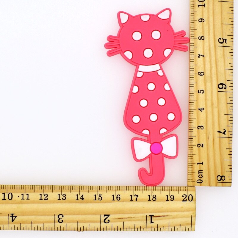 Lucky Cat Symbolen Plaksteen Zachte PVC Charms Fit Sleutelhanger/Koelkast Magneet/Schoenen/Telefoon Geval DIY Craft Ornament japan Gunsten: 13