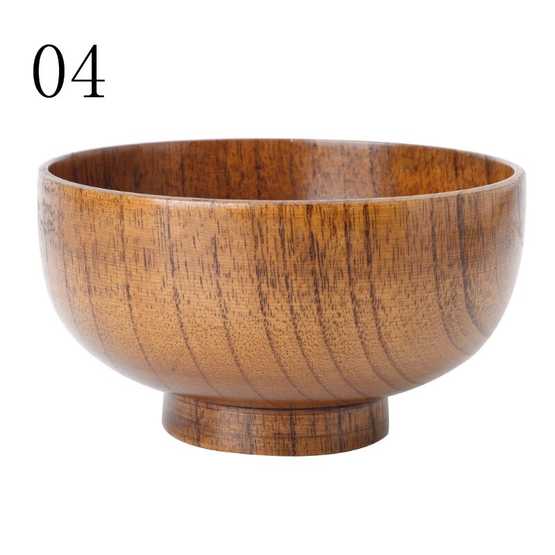 Jujube-cuenco de madera Natural para sopa y arroz, contenedor de comida, utensilio de cocina, vajilla,: 04