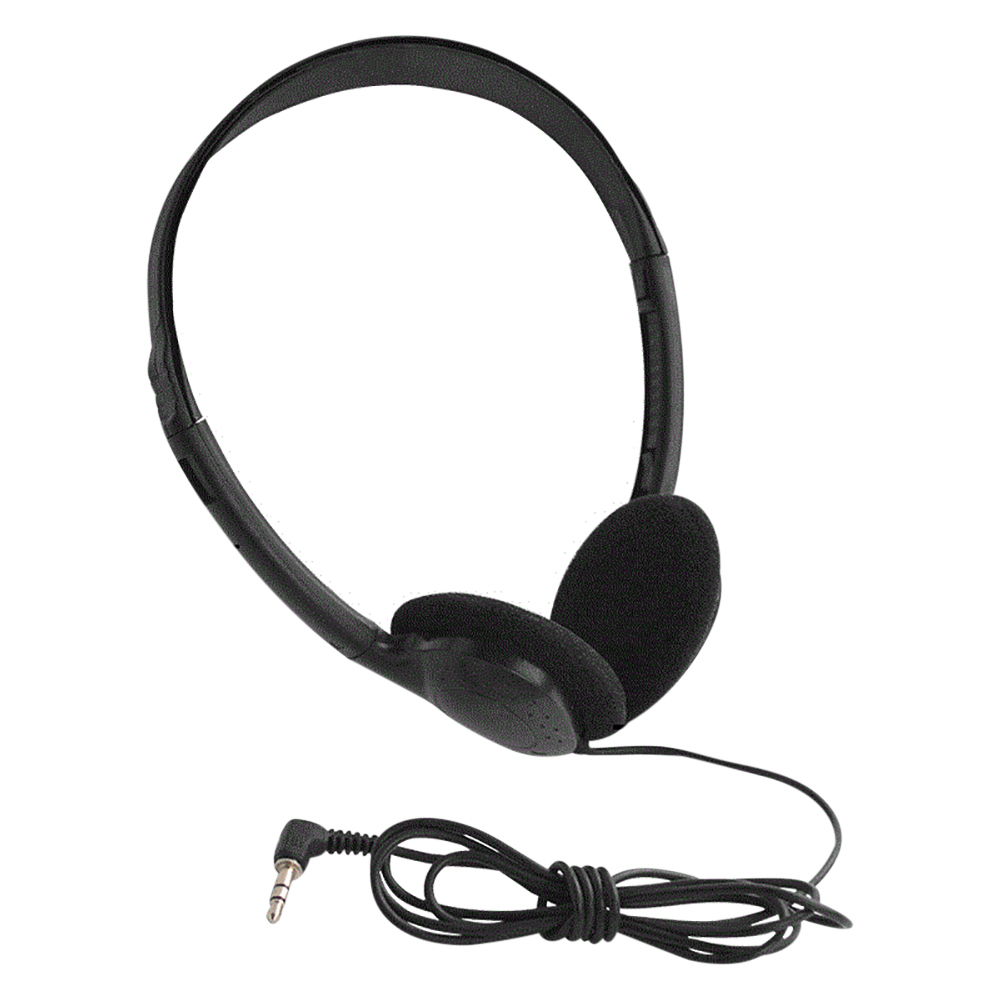 Auriculares universales con cable para ordenador, cascos con cancelación de ruido, deportivos, MP3, estéreo, sin micrófono, 3,5mm: Default Title