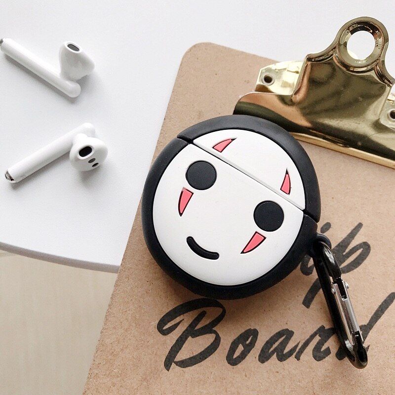 For huawei Freebuds 3 funny cartoon Luminous Earphone Cover Headphone case for huawei Freebuds3 Case Silicone Protect Case coque: C8