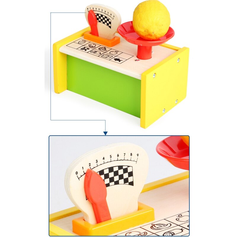 Play House Simulation Platform Scale Role Play Play House Wooden Toys